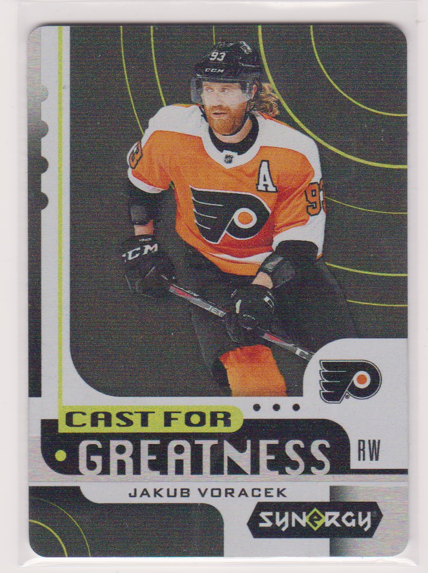 (image for) 2019-20 Synergy Cast For Greatness Black #CG24 Jakub Voracek
